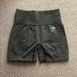 Gymshark Gray/Black Vital Seamless Shorts